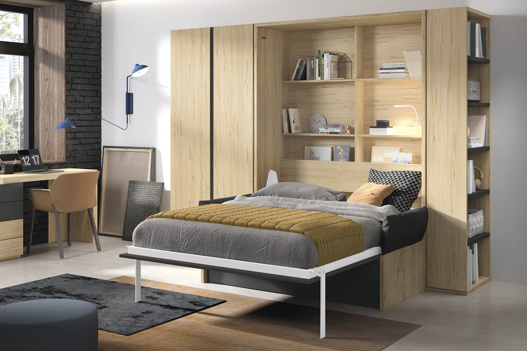 CAMA ABATIBLE CON SOFA EOS - Imagen 2
