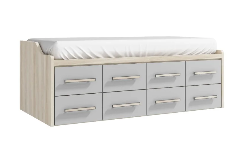 CAMA JUVENIL CON CAJONES YBN1