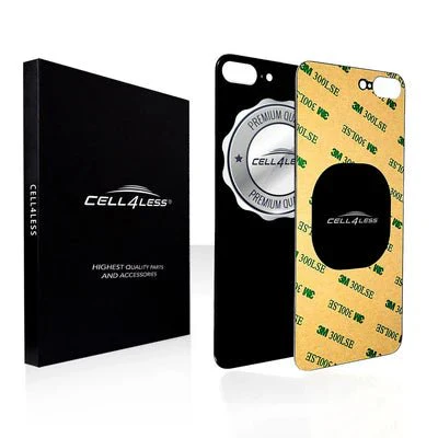 Cristal trasero para iPhone 8 Plus con adhesivo de cuerpo completo