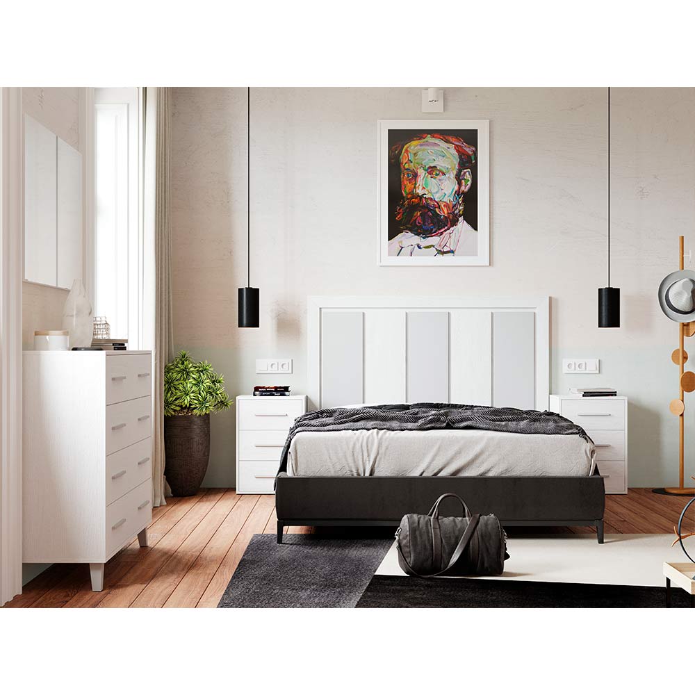 Dormitorio Puzzle 13 – Blanco Nieve - Imagen 2
