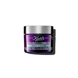 Kiehl's Crema suave súper correctiva, hidratante facial antienvejecimiento para pieles grasas