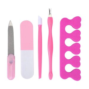 Kit de limas de uñas, herramientas de manicura profesional