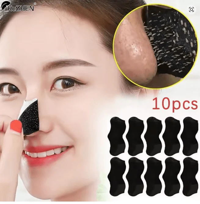 Mascarilla piezas para eliminar puntos negros de la nariz, 10 unidades - Imagen 3