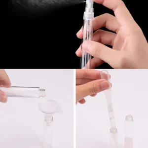 Mini botella rellenable de cosméticos, espray de Perfume