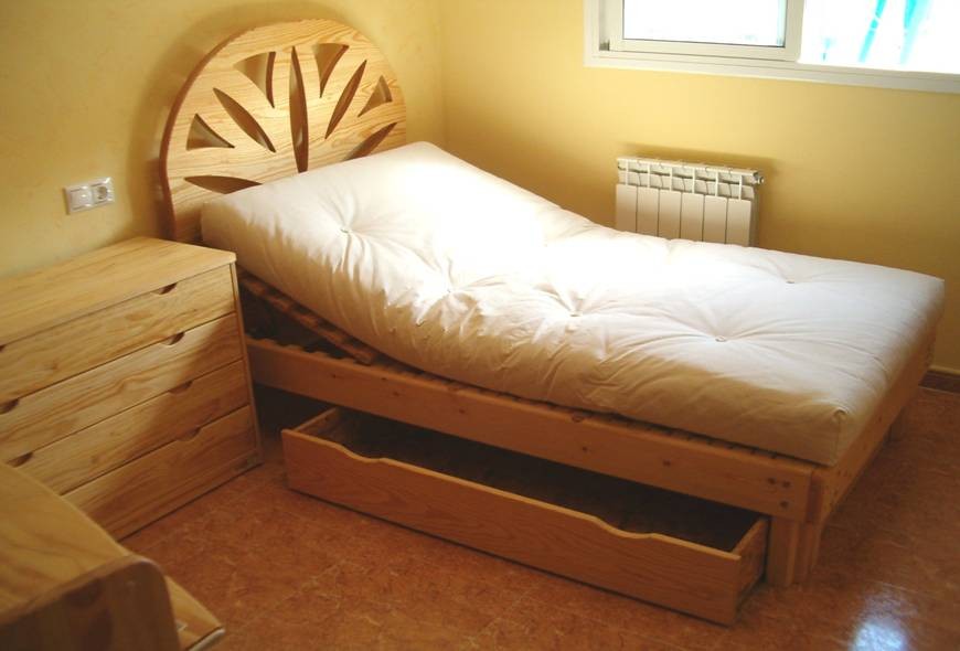Futon Algodón con Cáñamo de 105
